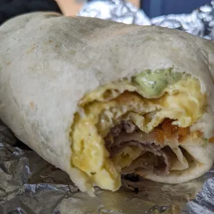 Steak Frites Burrito