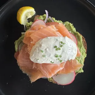 Lox Toast