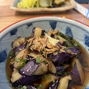 Agedashi nasu - absolutely loved this dish. Ask for a spoon to slurp up the broth.