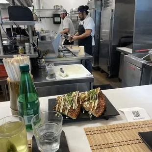 The amazing chefs at work