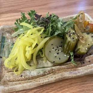 Tsukemono - highly recommend