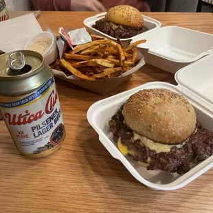 Special smash burger