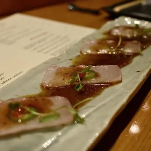 Hamachi Carpaccio