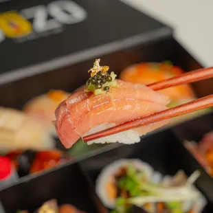 sashimi, sushi, sushi and sashimi, food