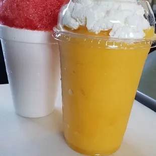 Shaved Ice and Mango Blast