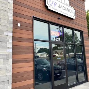 Front Entrance and signage