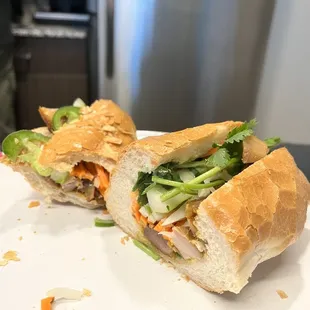 BBQ Chicken Banh Mi