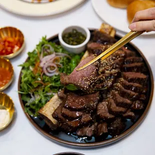 dPlace Steak & Pasta