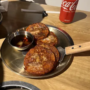 Pork Belly Kimchi Korean Pancake Really yummy!