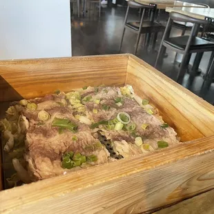 Steamed Wagu Beef Belly