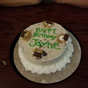 Smores ice cream cake