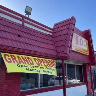 Front of the restaurant
