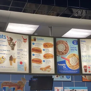 11/29/24 (fri): Menu board pic 1 of 2
