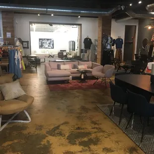 The gift &amp; home decor store they share the floor with
