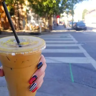 Delicious latte