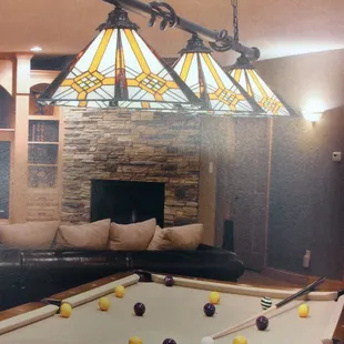 Complete your game room with a beautiful light. Prices too low to advertise.