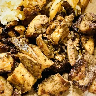 Jerk Chicken Shawarma Dinna