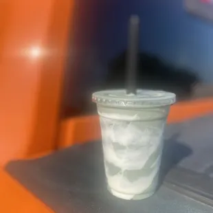 Blue Dream smoothie on a hot Louisiana day in August