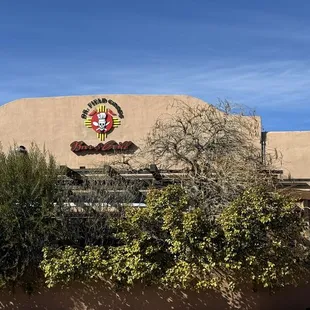 the front of the store