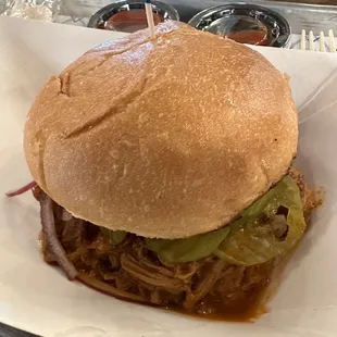 BBQ Pulled Pork Sandwich