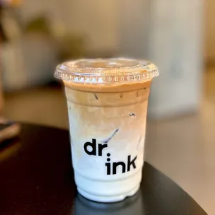 Iced single shot coconut latte !