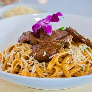 a plate of food