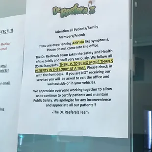 I was the 11th patient - they ARE NOT sticking to this.