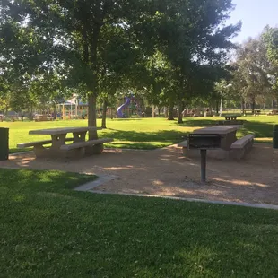 Beautiful park! Lots of picnic tables, shade, and very clean!