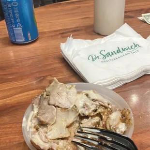 Türkiye Shawarma with tahini