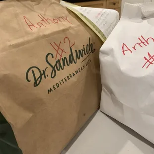 Dr. Sandwich order