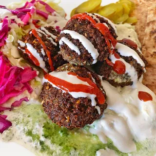 Falafel Vegetarian Plate