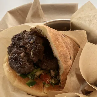 Beef Koobideh Pita