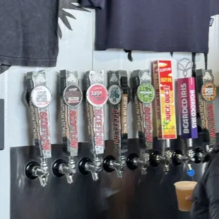 Beers on Tap