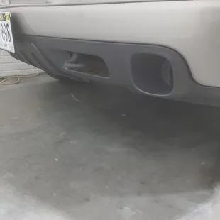 Re dyed front valance on 18 year old vehicle.  Looks new!!