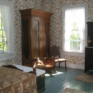 Hutchings' bedroom