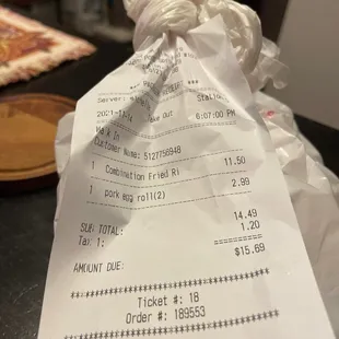 Egg rolls are priceless