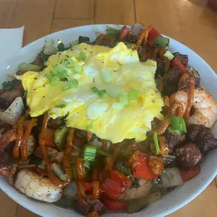 Loaded Grits Bowl