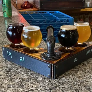 My delicious flight!