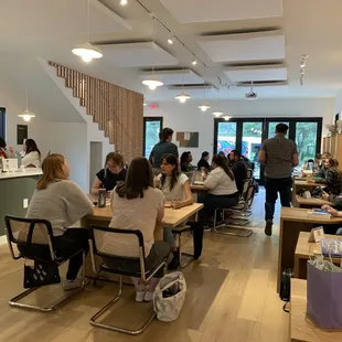 Silent Book Club Indy event.