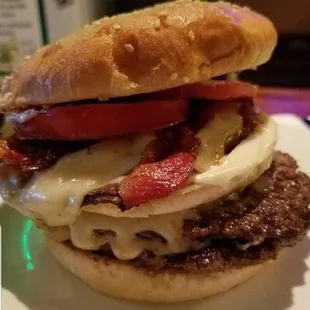 One of our AMAZING Burgers!