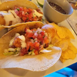 Baja Fish Tacos (3)