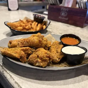 Lemon pepper traditional wings