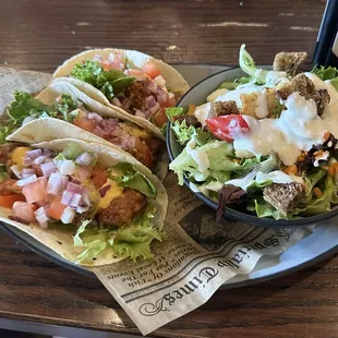 Bang Bang Shrimp tacos