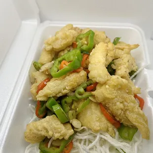Salt and pepper squid
