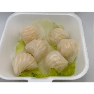 Steamed shrimp dumplings