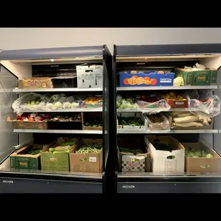 the inside of a refrigerator