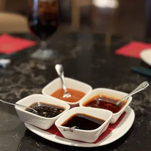Various sauces