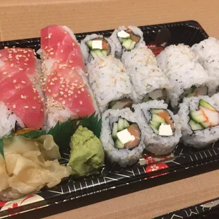 Aspen Roll, Philadelphia and California Roll