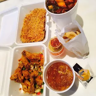 Staying home to watch the Olympic &amp; craving for some Chinese food!