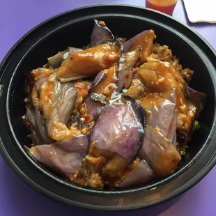 Eggplant bowl